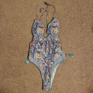 Victoria secret small swimsuit, cute tassel straps, great condition